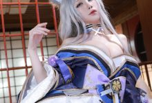 水淼aqua -  碧蓝航线 信浓 [85P+3V-113MB]-秀人美女