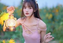 兔子Zzz不吃胡萝卜 -  蓝调向日葵少女 [28P-316MB]-秀人美女