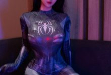 谢小蒽(幼幼)《蜘蛛侠》原版写真 [106P-1.21G]-秀人美女