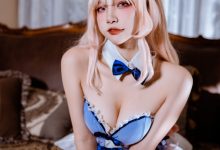 二佐Nisa –  海梦蓝色兔女郎[30P-653.1M]-秀人美女