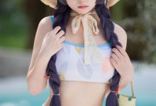 花铃 NO.54 - 碧蓝档案 美游泳装[41P-304MB]-秀人美女