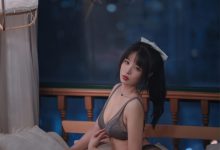 轩萧学姐 -  2023.4月舰长 灰色蕾丝[50P-320MB]-秀人美女