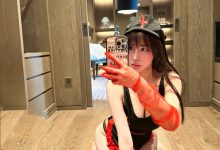 奔跑的晶骡儿 - 黑红情趣 [67P-748MB]-秀人美女