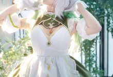 蠢沫沫 - 草神女仆纳西妲 [15P-551MB]-秀人美女