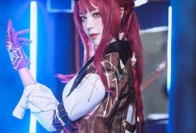 姐崎塔塔 -  星穹铁道 卡芙卡 [9P-57MB]-秀人美女