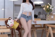 鱼子酱《香蕉小猴》原版写真 [84P-980MB]-秀人美女