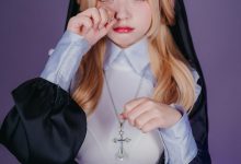 花铃-圣堂修女[151P-1.21G]-秀人美女