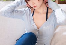 花铃-円香牛仔裤 [54P-526MB]-秀人美女