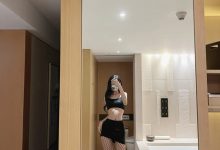 葛征GEZHENG - 黑丝网洞袜抹胸装 [23P+1V-126MB]-秀人美女