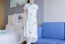 [BoBoSocks袜啵啵]NO.371 芝士-平底鞋、高跟凉鞋、厚白丝小腿袜、短白丝[140P+1V／6.03GB]-秀人美女