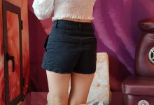 鱼鱼足影 NO.054 - 蓝鲸礼仪39码[229P+1V／935MB]-秀人美女