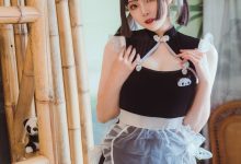 Natsuko夏夏子-熊猫女仆[64P+1V-851MB]-秀人美女