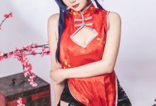 雪晴Astar-明日方舟-陈·旗袍[18P-55MB]-秀人美女