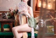 [蜜汁猫裘] 守财狐仙 粉黛 [56P+1V-1.85G]-秀人美女