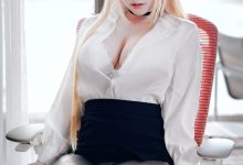 半半子-怨仇-办公室的意外[55P+1V-176MB]-秀人美女