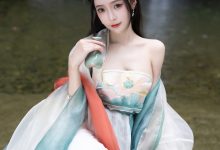 王馨瑶yanni 《绿色古装瀑布》原版写真 [112P-312MB]-秀人美女