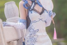 坂坂白 NO.005 甘雨旗袍 [15P-157.58 MB]-秀人美女