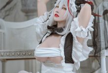 宫本桜-碧蓝航线-埃吉尔女仆[29P-324MB]-秀人美女