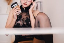 不呆猫-黑旗袍过膝袜御姐[42P-100MB]-秀人美女