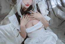 宮本桜 - 碧蓝航线 埃吉尔女仆 [29P-314MB]-秀人美女