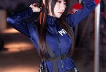 香草喵露露 -  2023年11月舰长 女警[40P+1V-1.54GB]-秀人美女