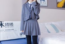 [BoBoSocks袜啵啵[NO.402 糯米-皮鞋、厚黑丝、学院jk[140P+1V／6.29GB]-秀人美女