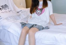 [BoBoSocks袜啵啵]NO.405 小甜豆-匡威板鞋、肉丝[140P+1V／5.50GB]-秀人美女