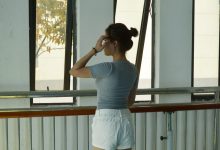 月下摄影 NO.001 茜茜~舞蹈热身作为拉拉队长，每天必修课就是加强舞蹈训练！[111P+1V／3.68GB]-秀人美女