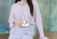 [IESS异思趣向] 2024.07.08 丝享家 1788 小婕《淡淡紫色》[87P-68.5M]-秀人美女