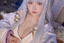 是一只熊仔 NO.022 白雪姬 (美少女万华镜异闻：雪女) [41P-185MB]-秀人美女