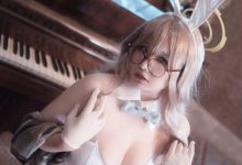 阿半今天很开心-蔚蓝档案-兔茜[47P+7V-348MB]-秀人美女