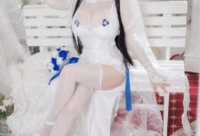 末夜787-舰长图-95式婚纱[34P-629MB]-秀人美女