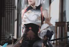 Cien恩恩-原神-申鹤[31P-90MB]-秀人美女