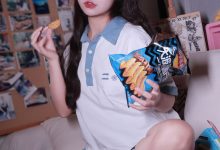 yuuhui玉汇 - NO.079 2022 Vol.027 蓝白条少女 Sky & Cloud Girl [81P-801MB]-秀人美女