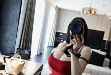 左公子666 - 红色包臀 [10P+7V-402MB]-秀人美女