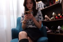 A&F NO.173 Xiaoyu-南航空姐制服黑长靴展示裸足 第1部[1V／1.48GB]-秀人美女