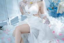 一千只猫薄禾 - NO.011 花园 誓约婚纱[16P-56.6M]-秀人美女