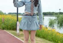 初夏女神 NO.215 点点 七月牛仔[100P+1V／3.86GB]-秀人美女