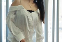 [IESS异思趣向] 2024.08.26 丝享家 1829 婉萍《一字肩衬衣》[90P-72.6M]-秀人美女