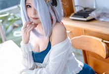 [Quan冉有点饿]原神 申鹤 同人礼服 [54P-460M]-秀人美女