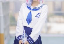 Seya狮砸-原神-绫华JK[6P-55MB]-秀人美女