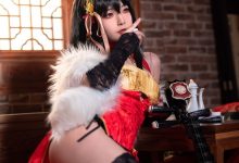 yuuhui玉汇碧蓝航线 大凤旗袍[23P-148M]-秀人美女