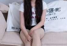 甜予摄影 NO.079 小云-运动鞋、白棉袜、肉丝（脚尖加固款）[139P+2V／10.1GB]-秀人美女