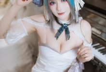 兔胖胖min-柴郡礼服[40P-763MB]-秀人美女