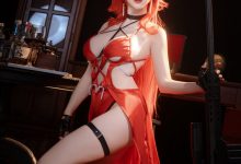 面饼仙儿 – NO.141 Nikke 小红帽礼服 [24P-245MB]-秀人美女