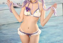 ZinieQ – NO.125 Keqing Swimsuit[15P-440M]-秀人美女