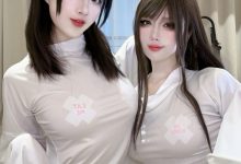 九曲Jean & 二佐Nisa 幽灵娘 [50P+4V-1GB]-秀人美女