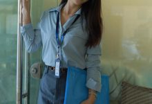 [IESS异思趣向] 2024.11.01 丝享家 1887 小婕《蓝色OL（下）》[77P-69MB]-秀人美女