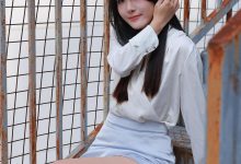 [IESS异思趣向] 2024.11.08 丝享家 1893 婉萍《蓝色短裙（上）》[80P-90MB]-秀人美女