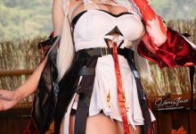 Hane Ame 雨波_沙福林 – 24年12月订阅 鳴潮 長離 [41P+3V-350MB]-秀人美女